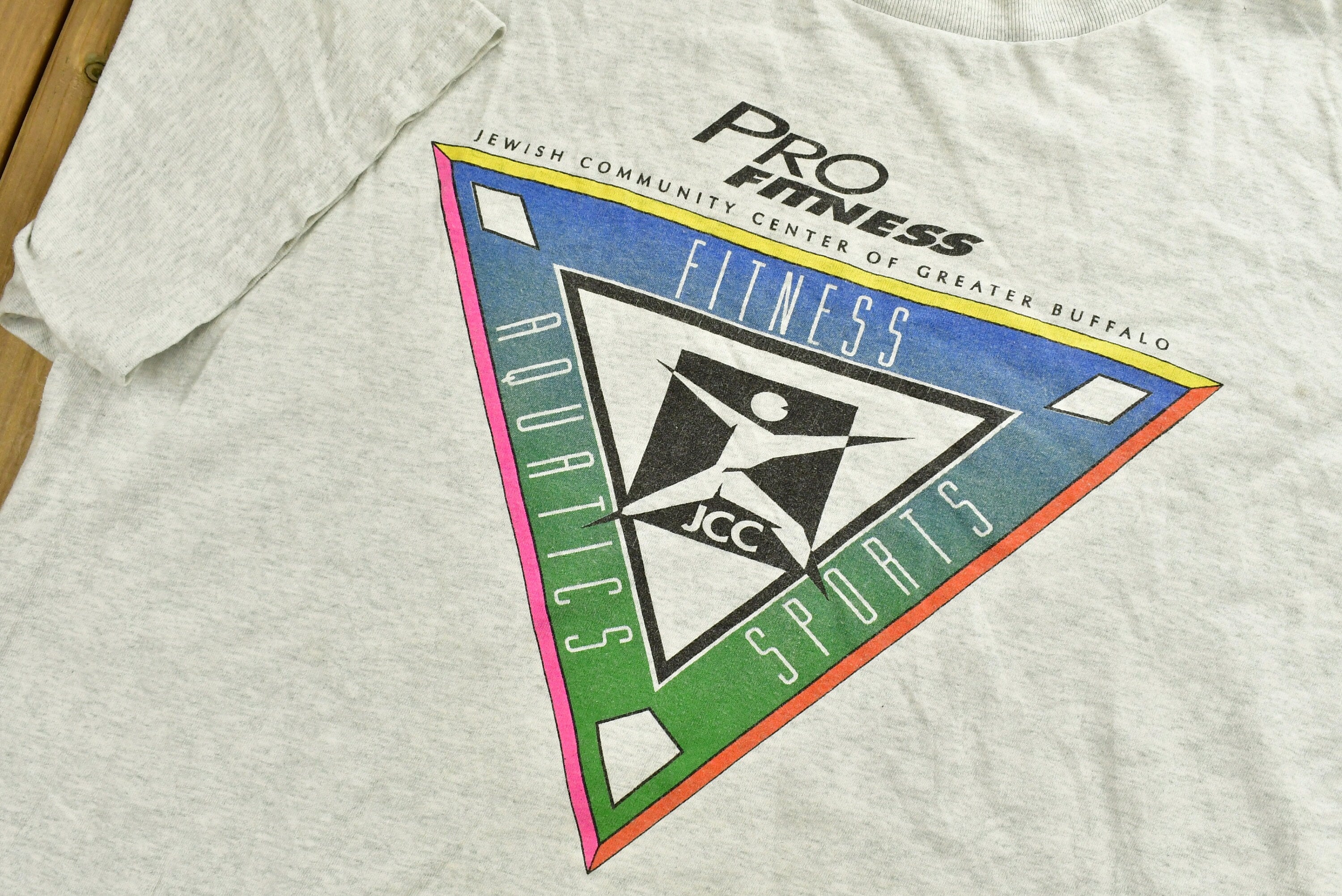Vintage 1990s Pro Fitness Graphic T-Shirt