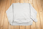 Vintage 1990s Champion Blank Grey Crewneck Sweatshirt