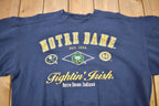 Vintage 1990s University Of Notre Dame Fighting Irish Collegiate Crewneck