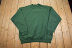 Vintage 1990s Iowa City West Band Parent Crewneck Sweatshirt Made In USA