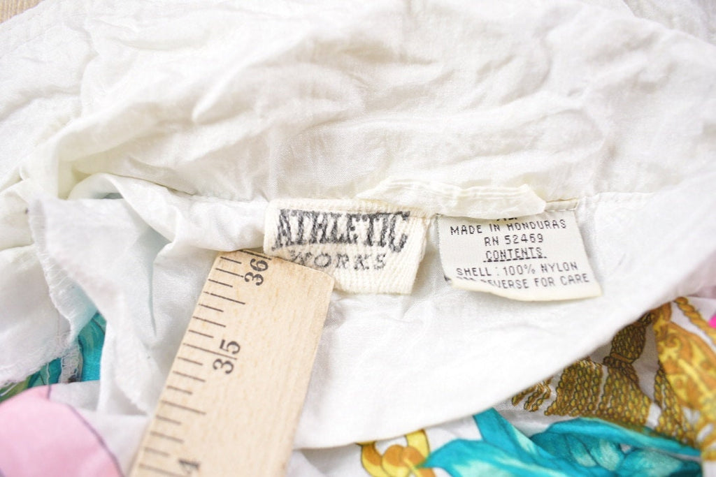 Vintage 1980s Athletic Works Abstract Windbreaker Jacket