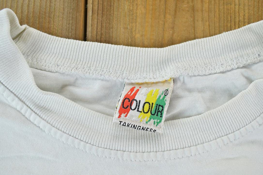 Vintage 1990s Bangkok Thailand Souvenir Single Stitch Graphic Print T-Shirt