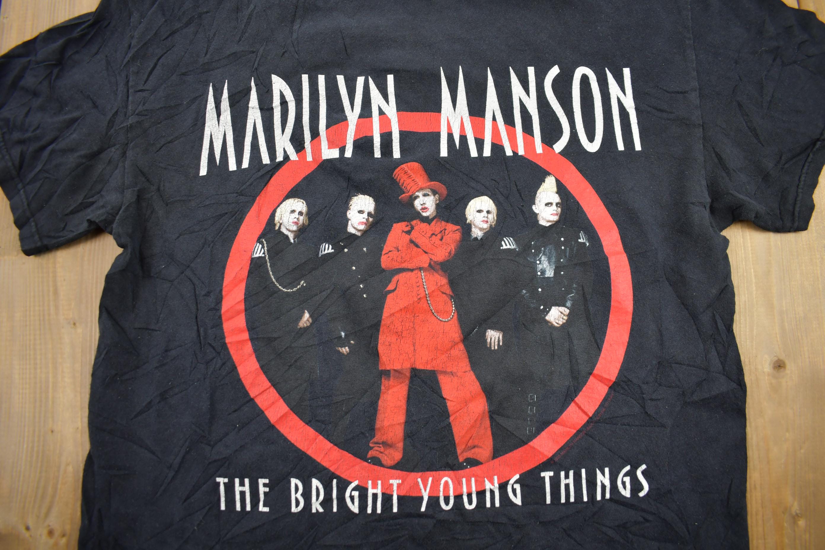 Vintage 2000 Marilyn Manson The Bright Young Things Graphic T Shirt