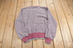 Vintage 1980s Dereta Women's Knit Crewneck Sweater