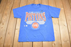 Vintage 1990s Detroit Pistons NBA Graphic T-Shirt