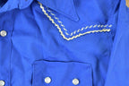 Vintage 1970s Cowboy Button Up Shirt