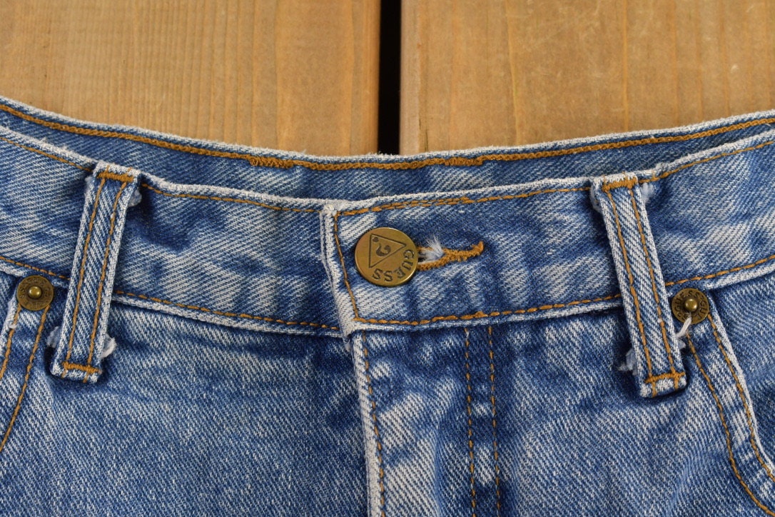Vintage 1990s Guess by Georges Marciano Denim Jeans Size 32 x 30
