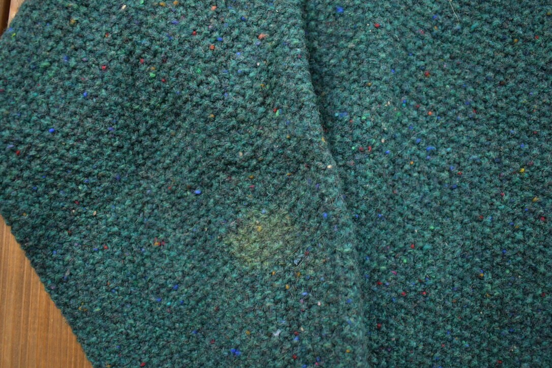 Vintage 1990s Orvis Knitted Quarter Zip Sweater / Vintage 90s Sweater / Solid Knit Sweatshirt / Colorful / Sweatshirt / Orvis Vintage Knit