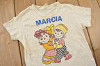 Vintage 1970s Marcia GIrls Toy Doll Graphic T-Shirt