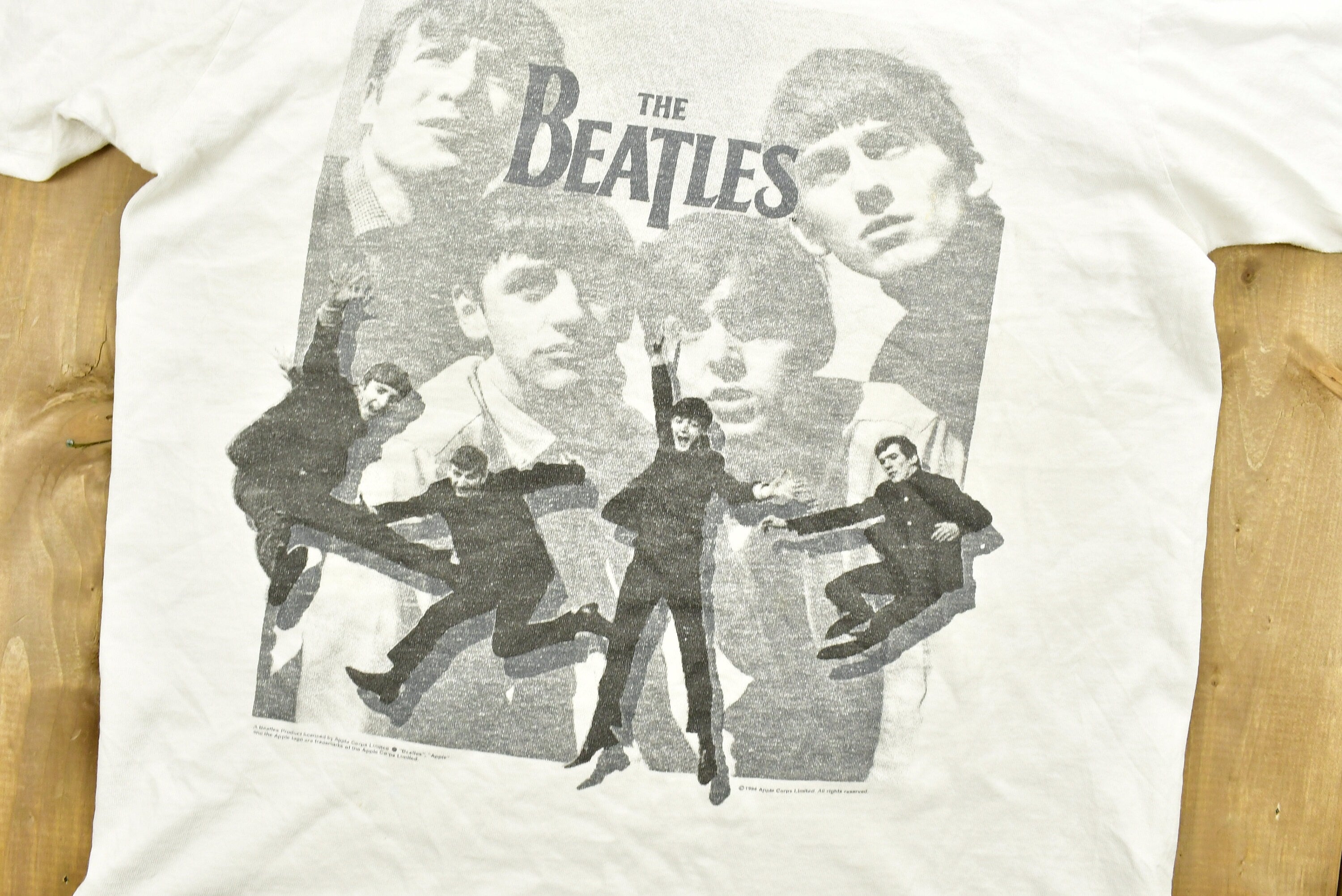 Vintage 1996 The Beatles Band T-shirt Band Tee Single Stitch