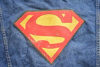 Vintage 1999 Superman Warner Bros Denim Jean Jacket Vintage Denim