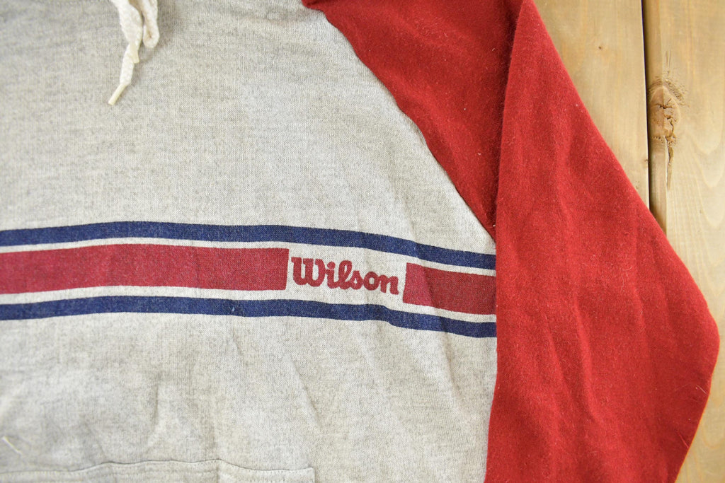 Vintage 1980s Wilson Blank Sweatshirt Hoodie Men's XS