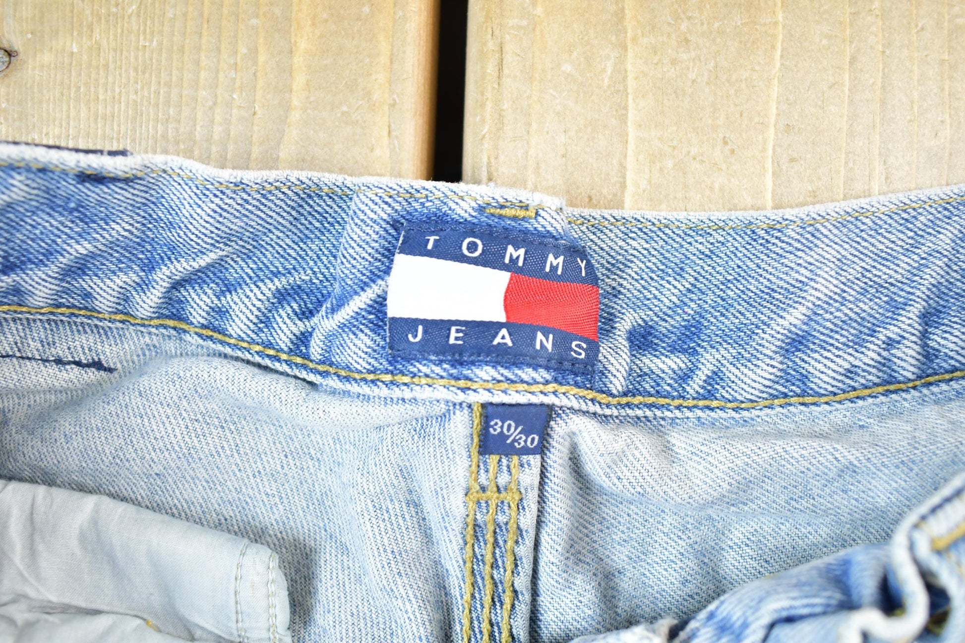 Vintage 1990s Tommy Hilfiger Denim Jeans Size 30 x 30 Made In USA
