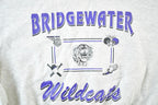 Vintage 1990s Bridgewater Wildcats University Crewneck Mens L