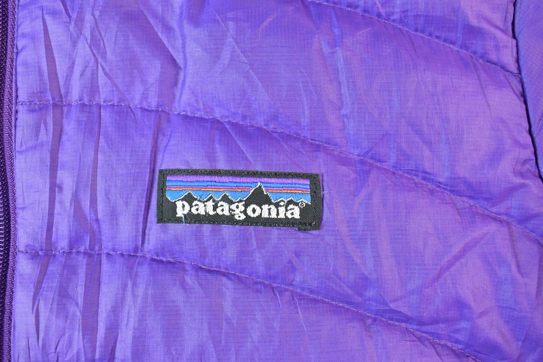 Vintage 1990s Womens Patagonia Zip Up Light Puffer Windbreaker Jacket