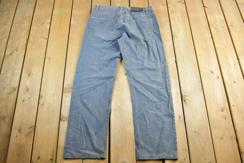 Vintage Y2K NYJP Subware Denim Jeans Size 34 x 32 / Japan American Vintage / Streetwear / Vintage Baggy Pants / 2000s