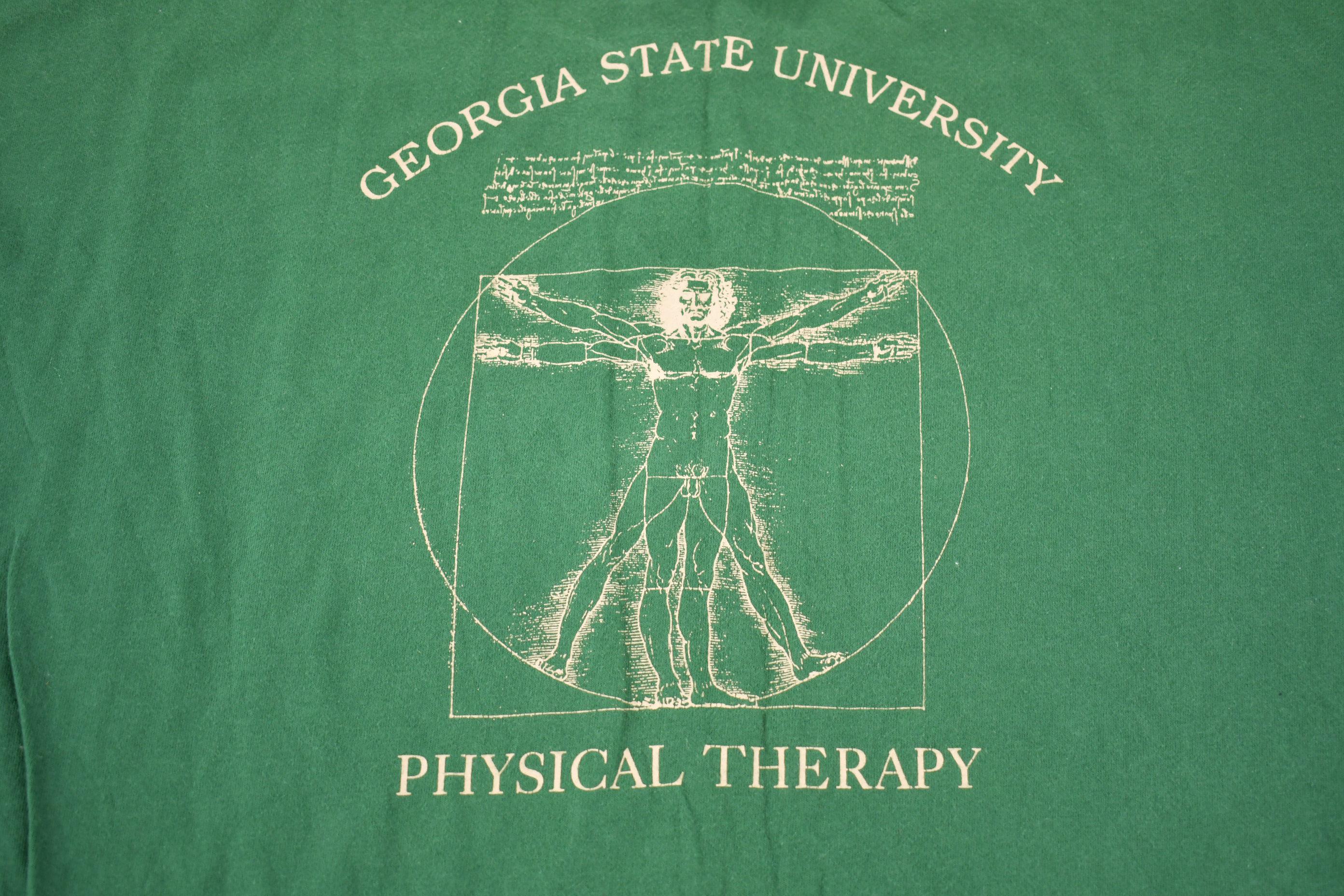 Vintage 1990s Georgia State University Made In USA T Shirt