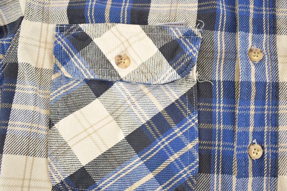 Vintage 1990s Outdoorsman Heavyweight Button Up Shirt Men's M / 90's Rugged Polo