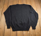 Vintage 1990s Croft & Barrow Knit Argyle Pattern Crewneck Sweater