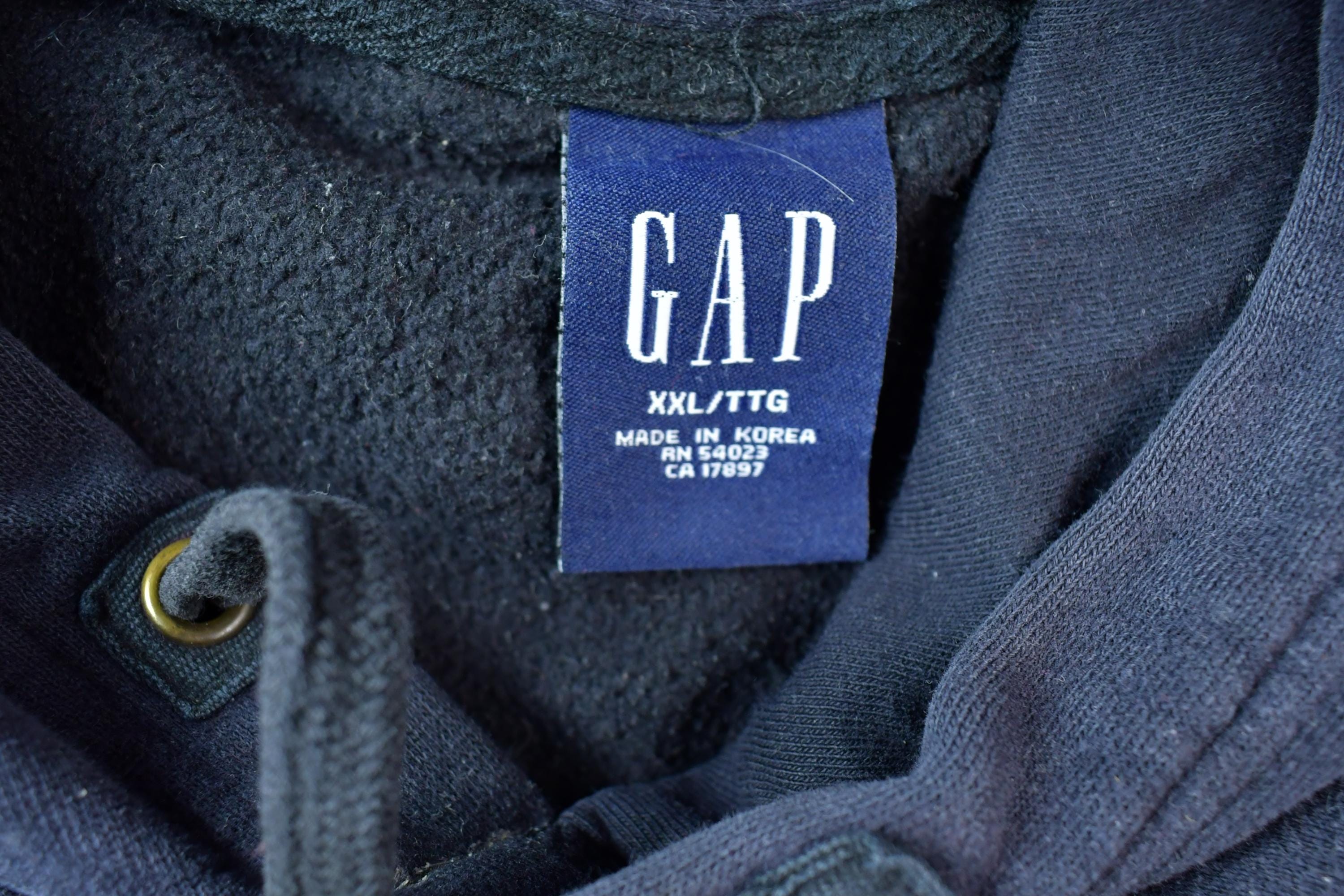 Vintage 1990s GAP Graphic Embroidered Hoodie