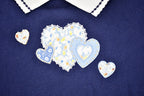 Vintage 1990s Heart Graphic Cute Crewneck Sweater