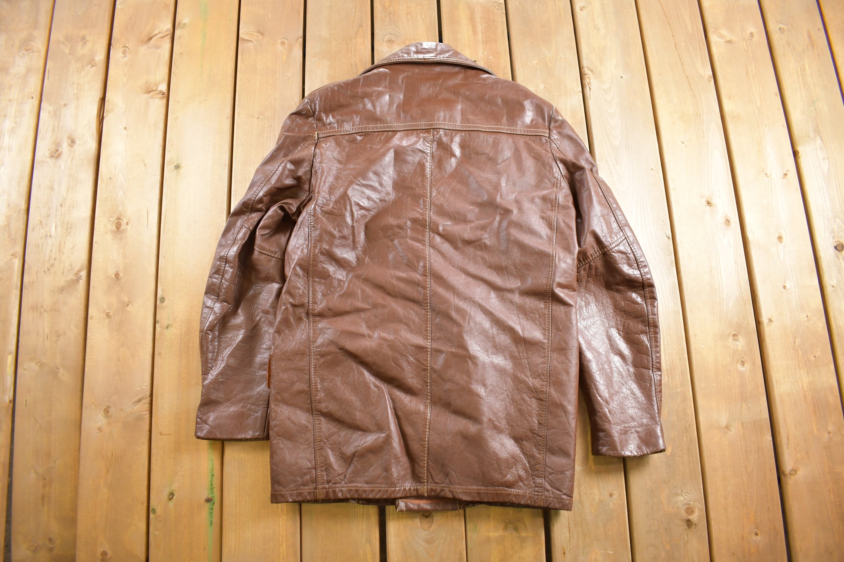 Vintage 1970s Genuine Leather Jacket
