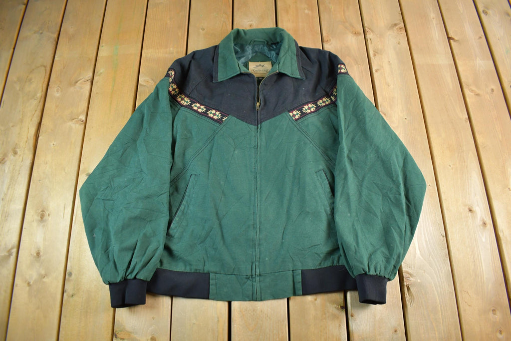 Vintage 90s Canyon Guide Aztec Jacket - Men's XL Tall