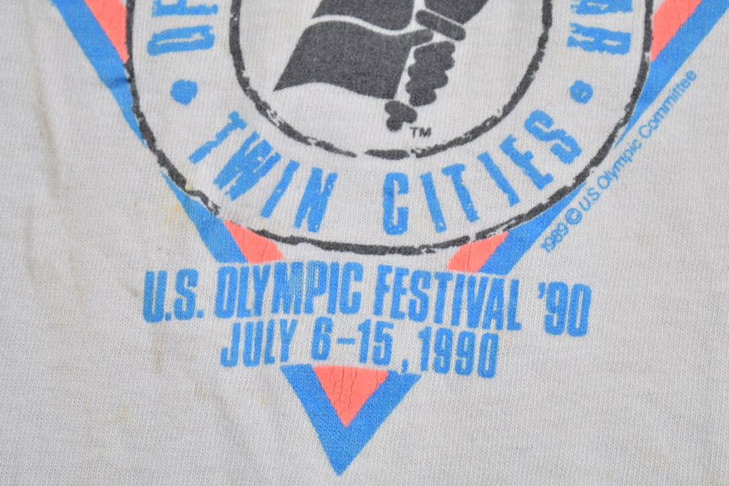 Vintage 1990 Twin Cities US Olympic Festival Graphic T-Shirt