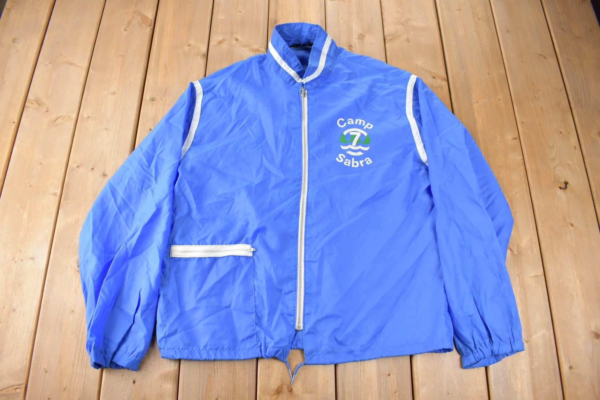 Vintage 1960s Champion Camp Sabra Windbreaker Jacket Size M