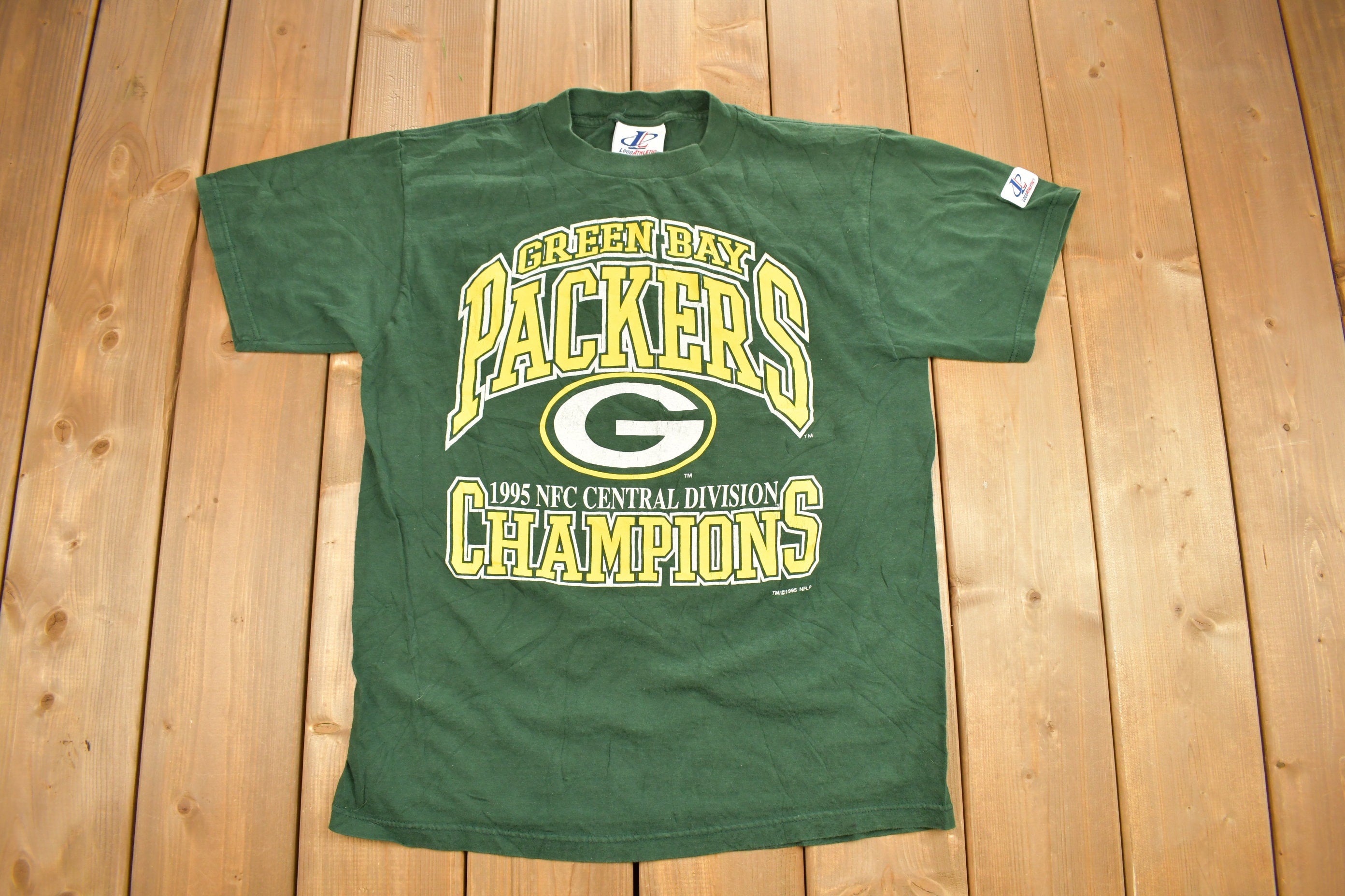 Vintage 1995 Green Bay Packers NFL Champions T-Shirt