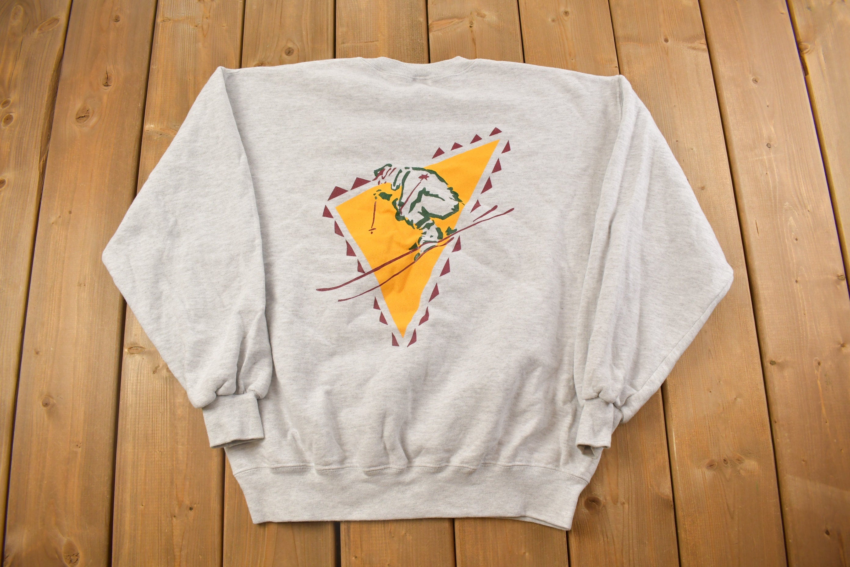 Vintage 1990s Strongsville Ski Club Crewneck Sweatshirt