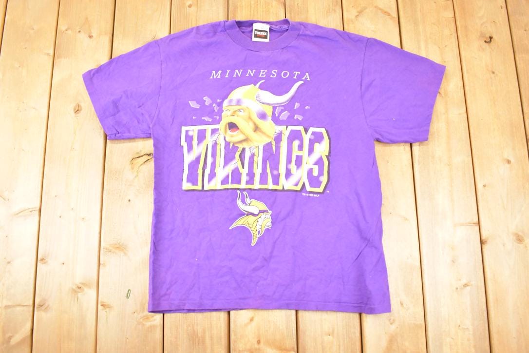Vintage 1995 Minnesota Vikings NFL T-Shirt Men's M