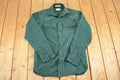 Vintage 1990s LL Bean Button Up Shirt Men's S / Rugged Button Up / 90's Outdoorsman Shirt