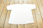 Vintage 1990s Baby Think It Over Funny Graphic T-Shirt Mens L