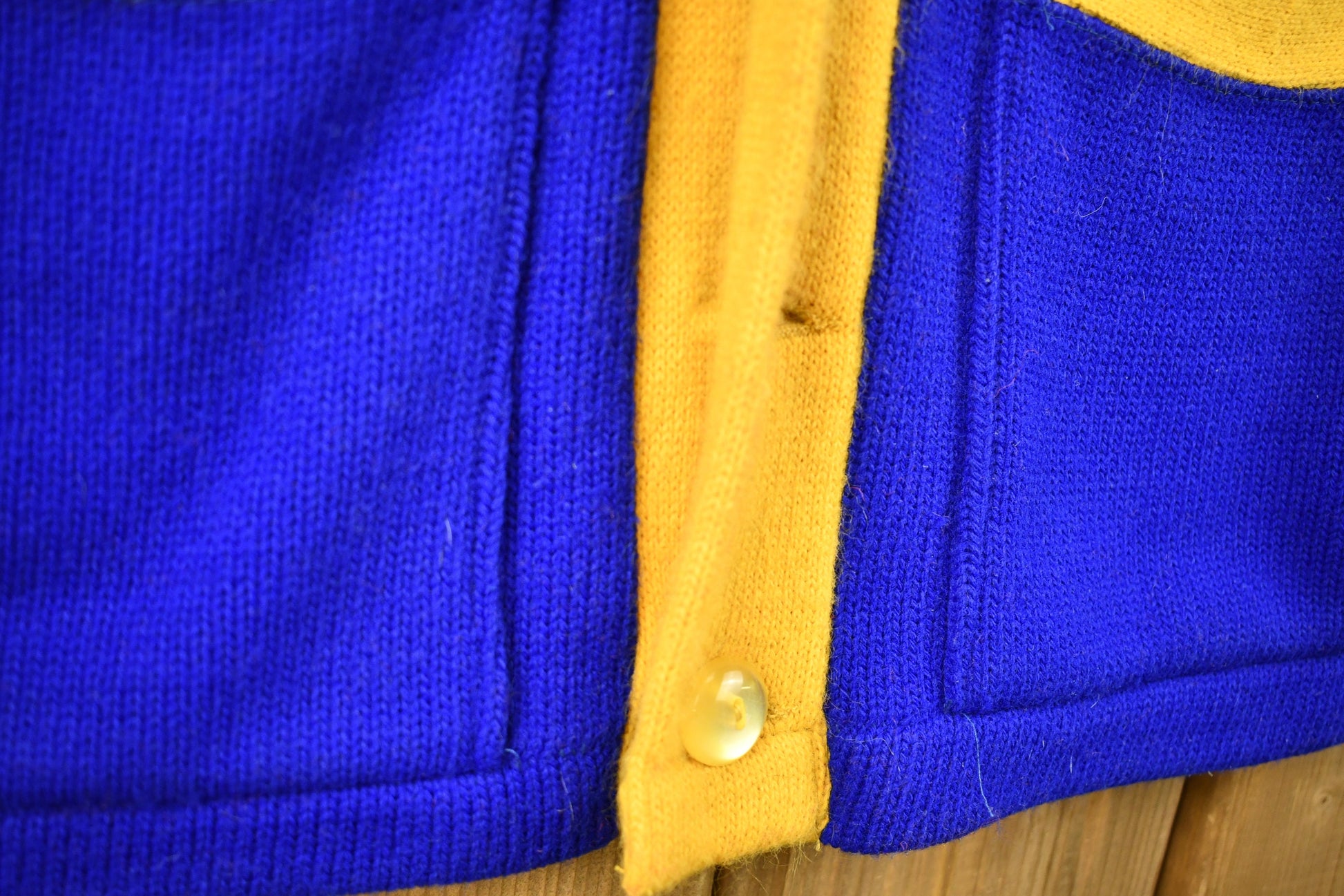Vintage 1950s Athletic Knitwear Cardigan Sweater
