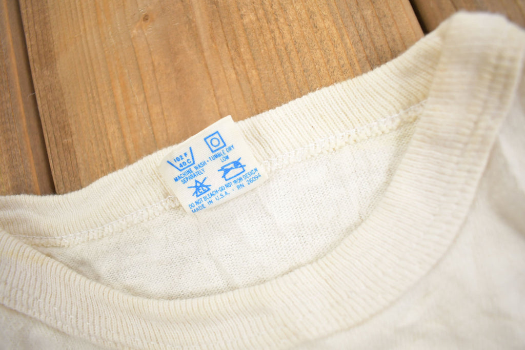 Vintage 1980s Michigan State University Collegiate Champion Raglan Shirt  Vintage Champion  Single Stitch  Made In USA