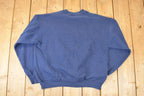 Vintage 1990s Winter Cardinal Embroidered Crewneck Sweatshirt Mens L