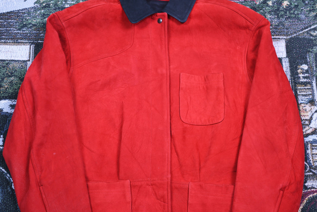 Vintage 1990s Lone Pine Suede Coat