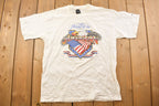 Vintage 1990s Proud To Be American Graphic T Shirt