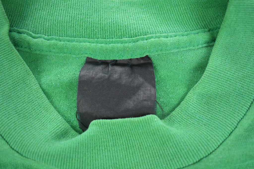 Vintage 1990s Green Blank Simple T Shirt