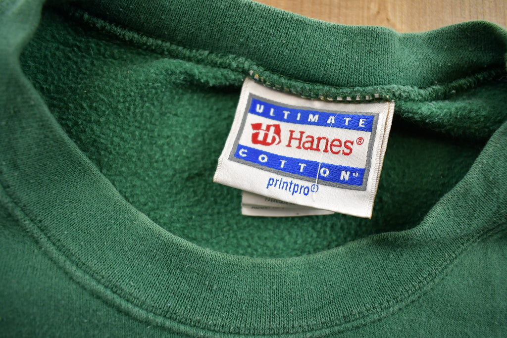 Vintage 1990s Cedar Creek Hanes Embroidered Crewneck Sweatshirt Made In USA