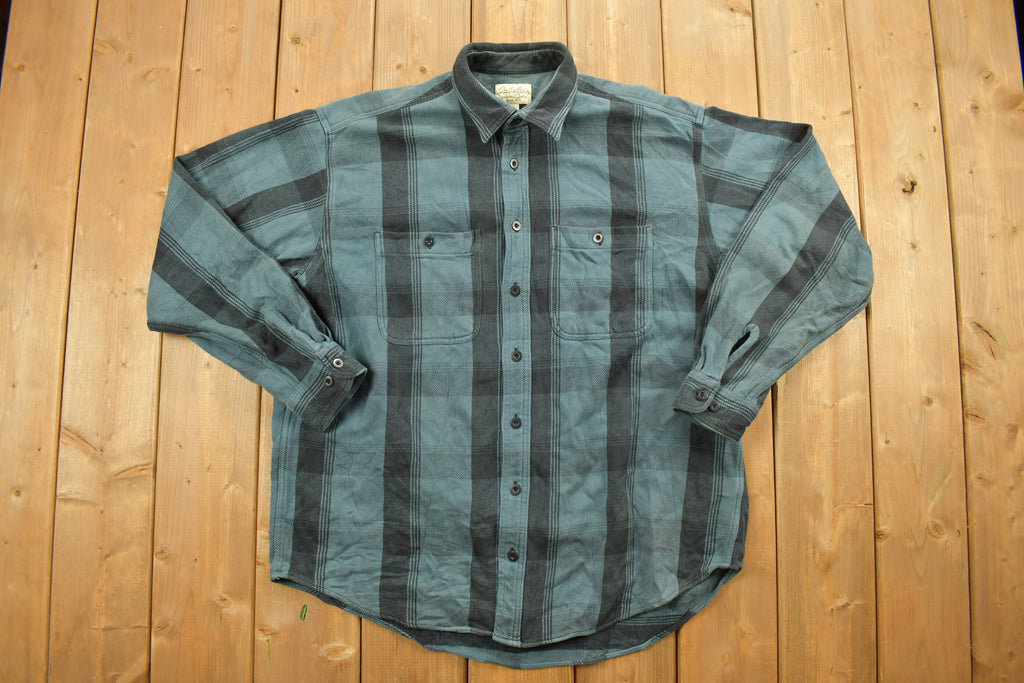 Vintage 1990s Cabela's Plaid Button Up Shirt
