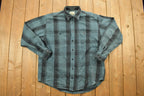 Vintage 1990s Cabela's Plaid Button Up Shirt