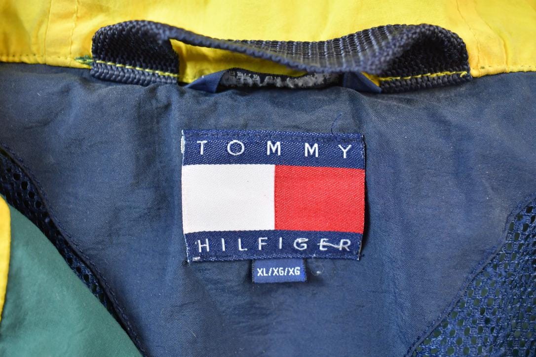 Vintage 1990s Tommy Hilfiger Sailing Gear Windbreaker Jacket