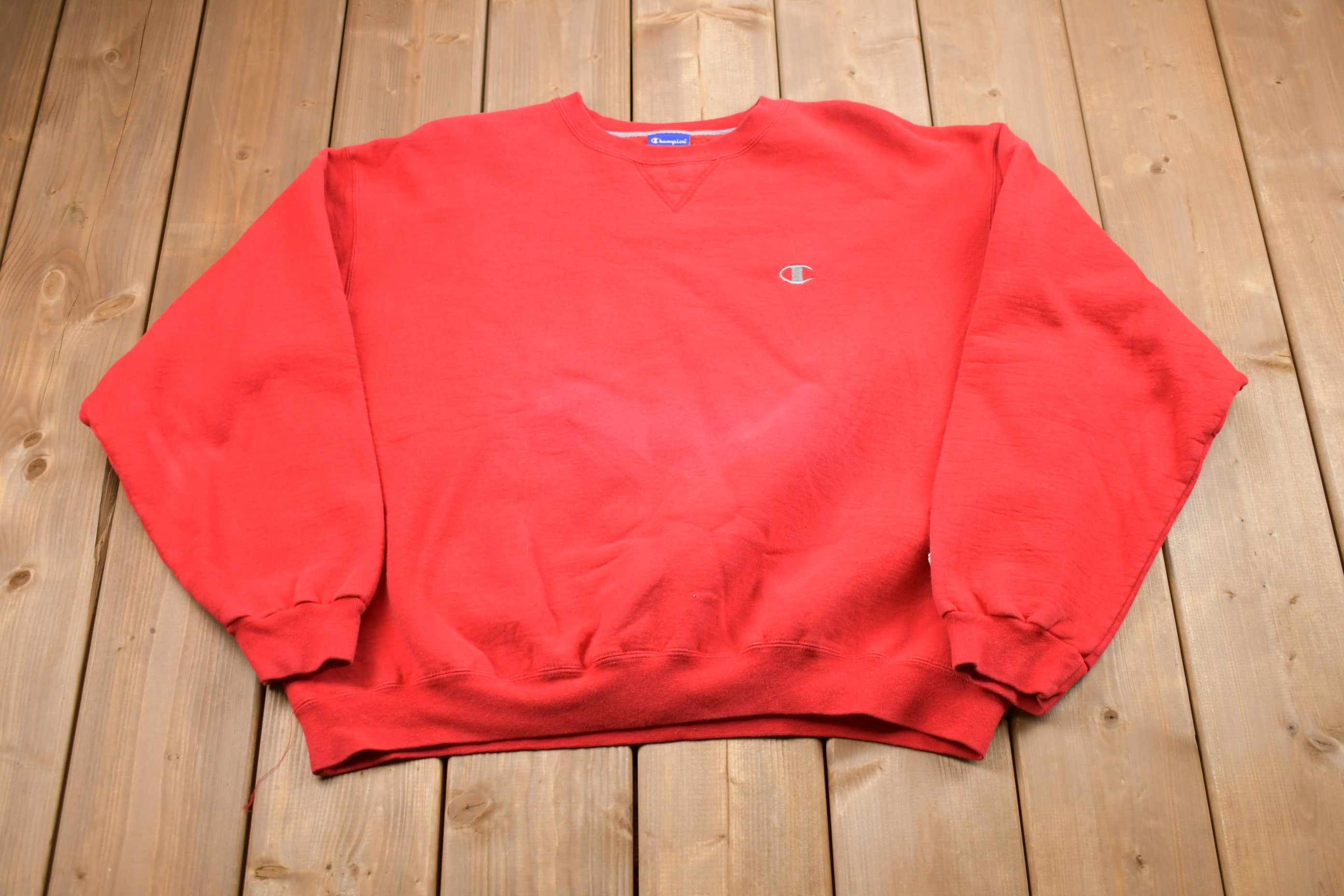 Vintage 1990 Champion Embroidered Crewneck