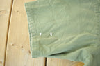 Vintage Navy Seabees Military Button Up Shirt