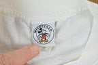 Vintage 1990s Mickey Mouse On A Rope Disney FAB Cartoon Promo T-Shirt