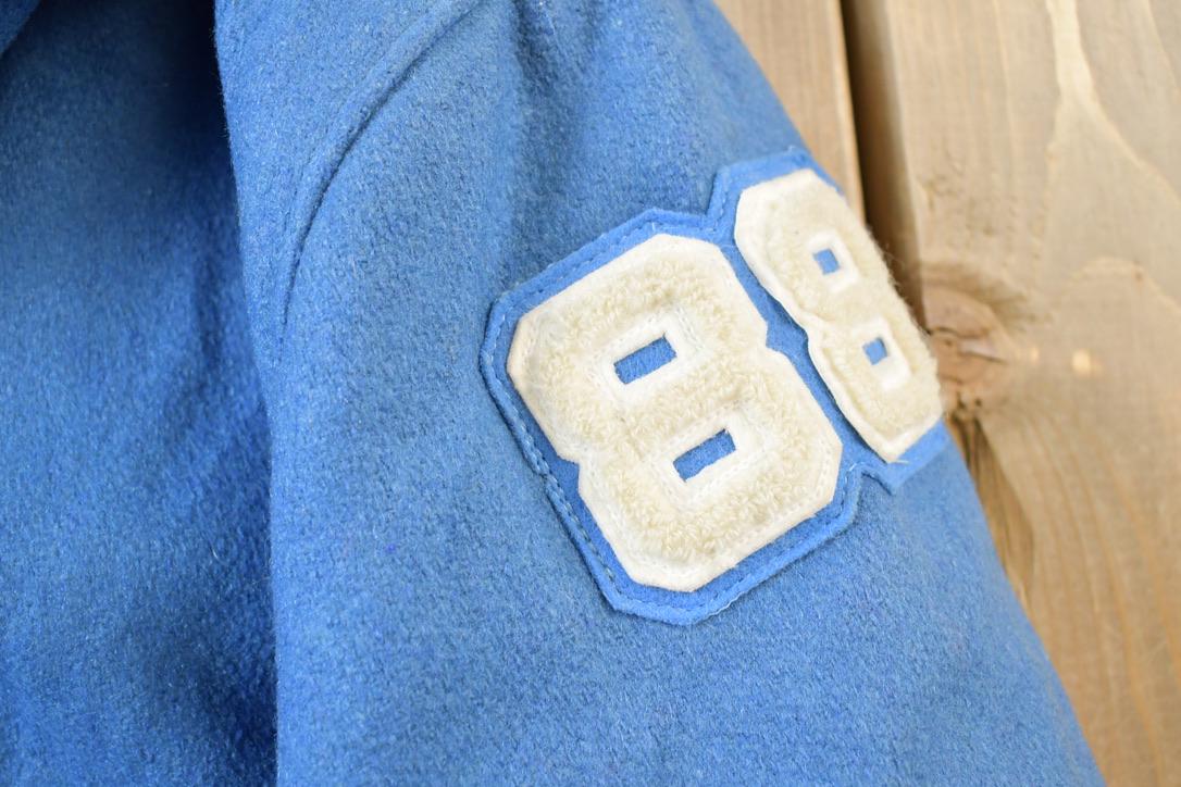 Vintage 1988 Simley Spartanettes Wool Varsity Jacket