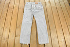 Vintage 1990s Levi's 505 Regular Straight Fit Distressed Denim Jeans Men's 32 x 31