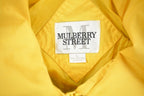 Vintage 1990s Mulberry Street Yellow Patchwork Sport Rain Jacket